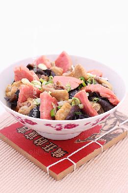 香菇火腿蒸翅