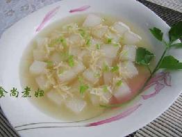 干贝萝卜汤