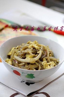 洋葱炒蛋