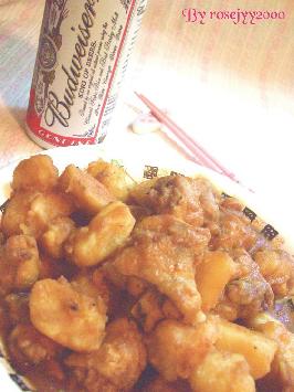 啤酒土豆炖鸡翅
