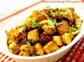 老干妈豆豉烧豆腐