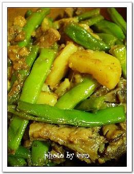 四季豆乱炖
