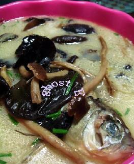 茶树菇鲫鱼汤