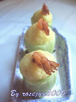 鲜虾土豆泥