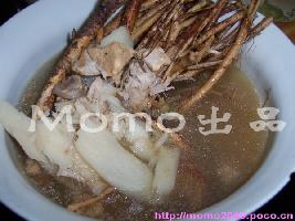 五指毛桃淮山煲瘦肉