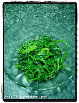 芹菜叶小菜