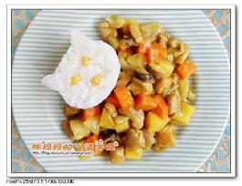 咖喱鸡肉饭