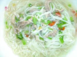 肉丝面