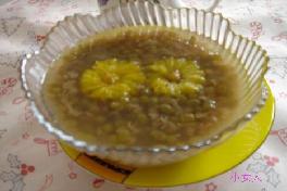 菊花绿豆糖水