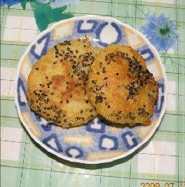 土豆芝麻饼