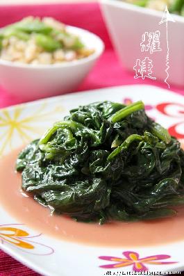 腐乳木耳菜