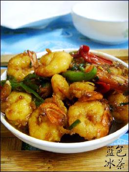 豉油虾仁