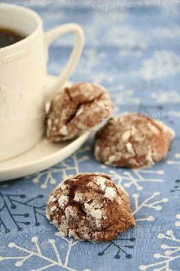 巧克力裂纹饼干（Chocolate Crinkles）