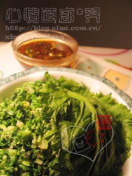 专治鼻塞---冲菜