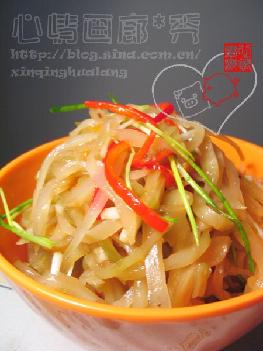 凉拌榨菜丝