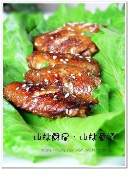 烧烤鸡翅