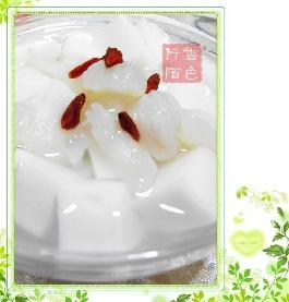水果杏仁豆腐