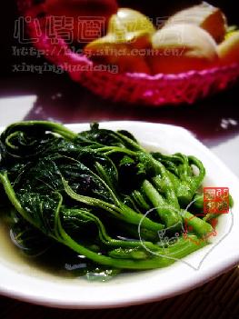 豆豉煮冬苋菜