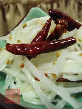 炝拌萝卜丝