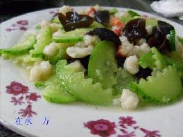 黄瓜木耳炒虾仁