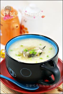温香黄锋鱼粥