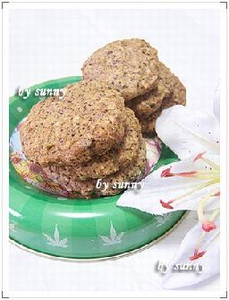 巧克力燕麦饼