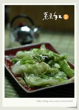 蚝油生菜