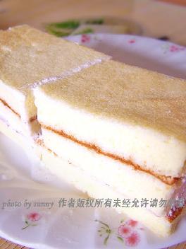 巧克力奶油夹心蛋糕