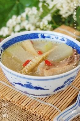 冬瓜扁尖老鸭汤