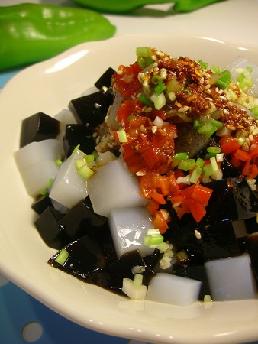 双色拌凉粉