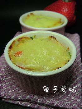 番茄奶酪烤米饭