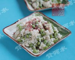 鸡茸青豆
