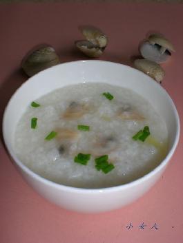 白蚬粥