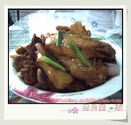 仔姜烧鸡块