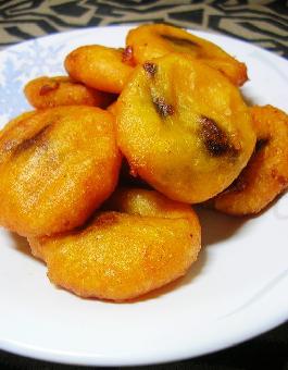 红薯豆沙饼