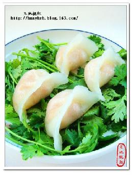 水晶虾饺