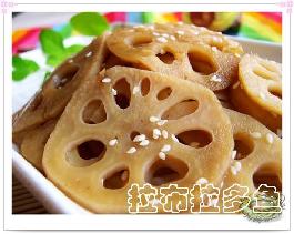 酱煮莲藕