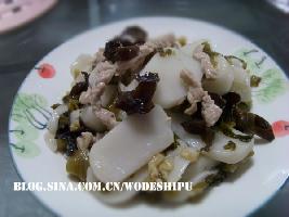 又到了吃肉丝炒年糕的季节了
