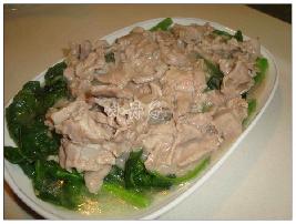 芥蓝炒肉片