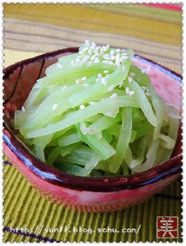 麻油莴笋丝——绿色好心情