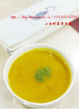 必胜客意式南瓜奶油浓汤