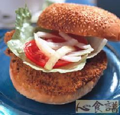 轰炸牛肉汉堡