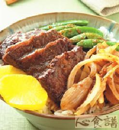 牛小排丼