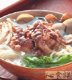 霜降牛肉蚌面