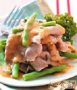 凉拌梅花肉片