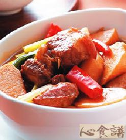 竹笋卤五花肉