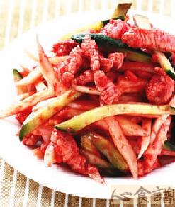 红糟炒肉丝