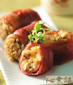 培根杂粮卷