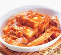 豆腐鸡片