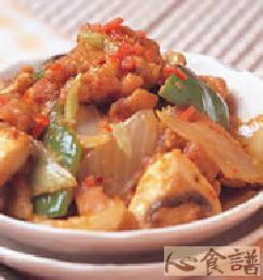 沙嗲炒鸡肉